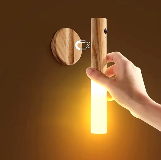 Icon™ Wood Motion Sensor Wall Lamp